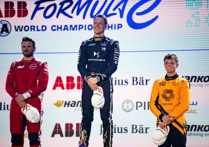 Jeddah E-Prix: DS PENSKE driver, Maximilian Günther, wins the FIA Formula E World Championship 2025 Jeddah E-Prix