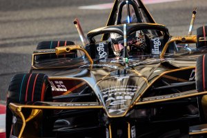 DS PENSKE driver, Maximilian Günther, racing in the 2025 Monaco E-Prix