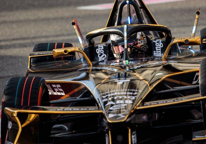 DS PENSKE driver, Maximilian Günther, racing in the 2025 Monaco E-Prix